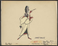 Cruella De Vil, Original Cel Created by Marc David