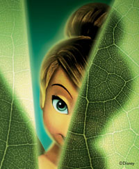 Tinker Bell - Behind The Leaf